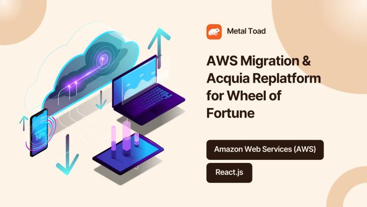 Preview of the Wheel of Fortune Website: AWS Migration & Acquia Replatform