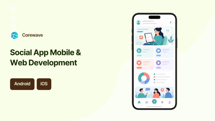 Mobile App Dev & UI/UX Design for Social Media Platform image