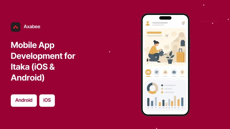 Preview of the Mobile App Development for Itaka (iOS & Android)