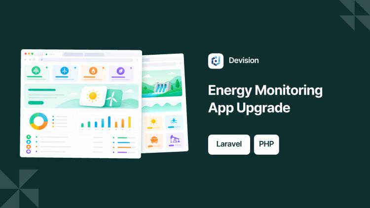 Preview of the Energy Monitoring Software Upgrade (Laravel & PHP)