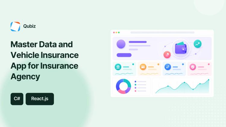 Preview of the Master Data and Vehicle Insurance App for Insurance Agency