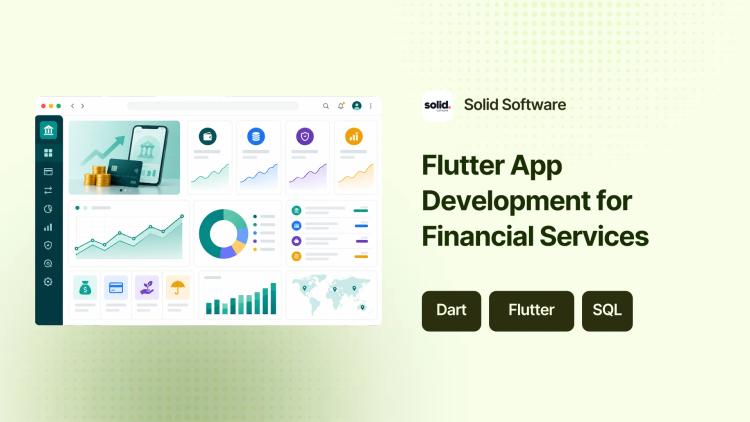 Custom Flutter Web App for Financial Services image