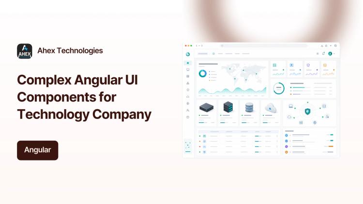 Complex Angular UI Components for Technology Company image