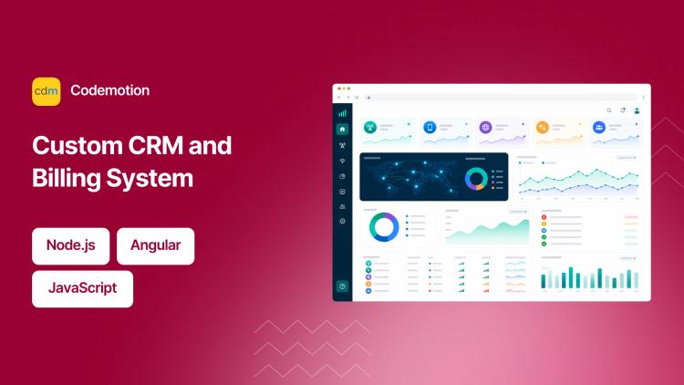 Preview of the Custom CRM & Billing Platform with Intercom and ShipStation Integrations