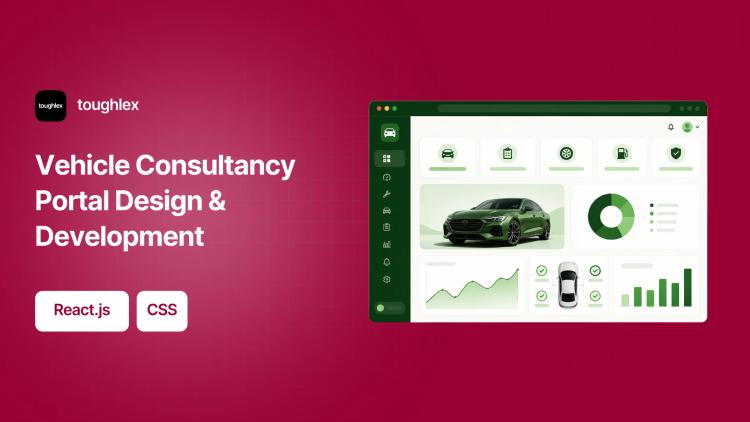 Preview of the Custom Web Portal for Vehicle Consultancy