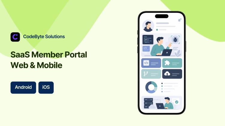 Website & Mobile App Development for SaaS Member Portal image