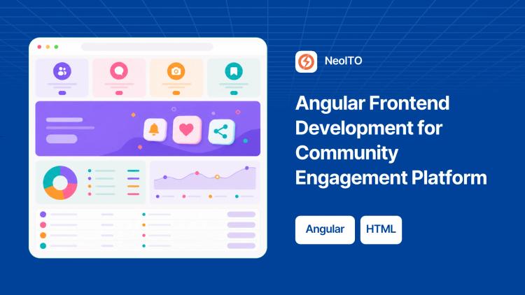 Preview of the Angular Frontend Development for Community Engagement Platform