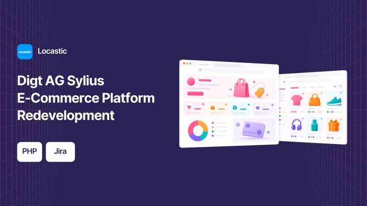 Preview of the Sylius E-commerce Platform Redevelopment for Digt AG