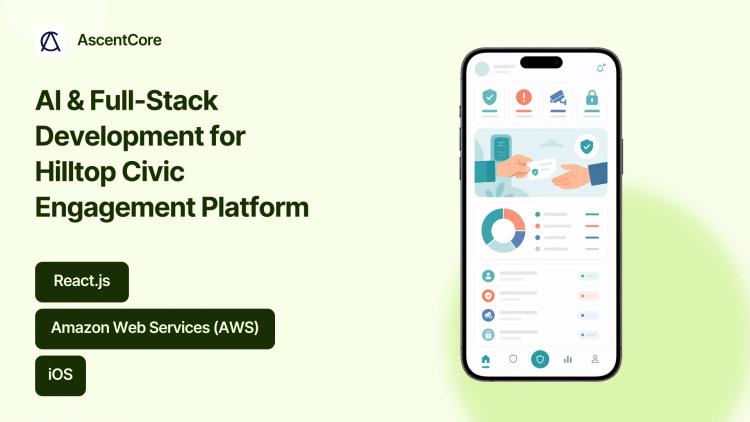 Preview of the AI & Full-Stack Development for Hilltop Civic Engagement Platform