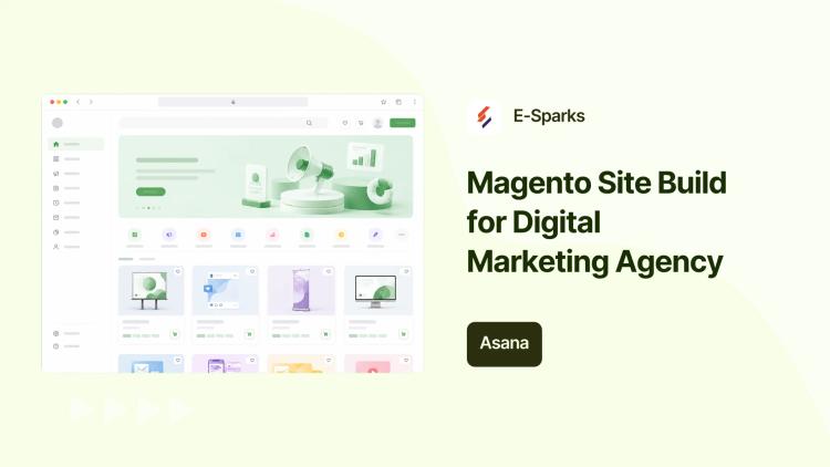 Preview of the Magento Website Development for Digital Marketing Firm