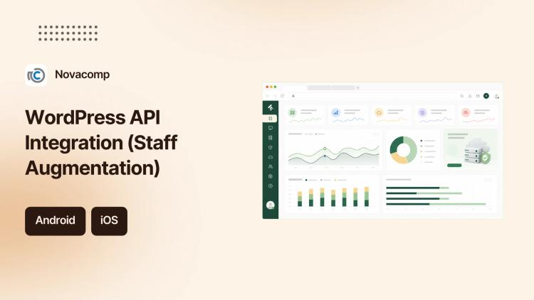 Preview of the WordPress API Integration (Staff Augmentation)