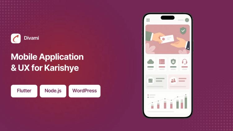 Preview of the Multiplatform Mobile App & UI/UX for Karishye