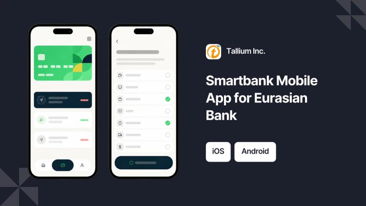 Smartbank Mobile App for Eurasian Bank image