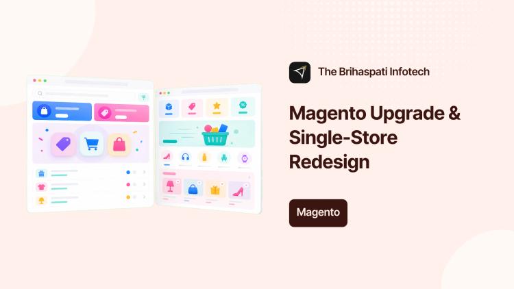 Preview of the Magento Website Upgrade & Redesign for E-Commerce Company