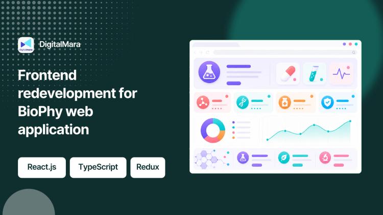 Preview of the Frontend redevelopment for BioPhy web application