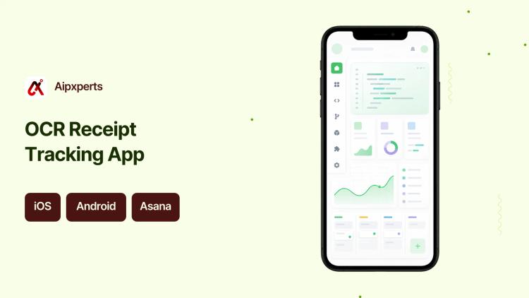 Preview of the Receipt Tracking Mobile App (OCR-enabled)