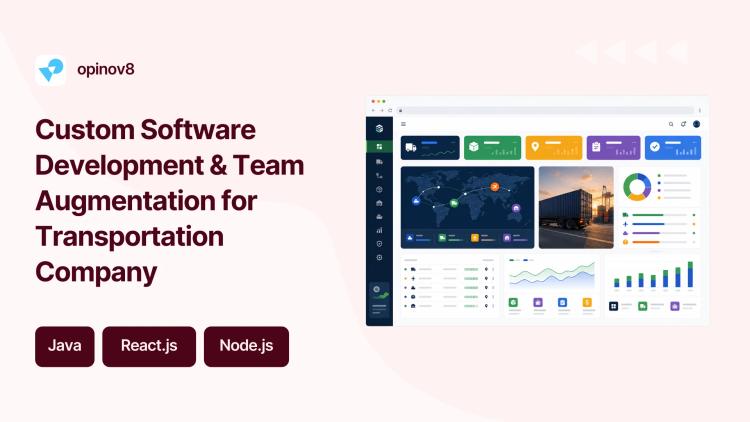 Preview of the Custom Software Development & Team Augmentation for Transportation Company