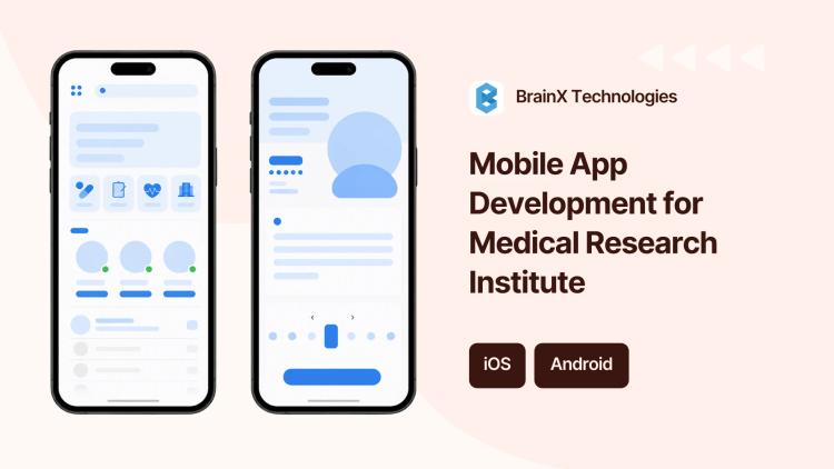 Preview of the App Development & Maintenance for Medical Research Institute