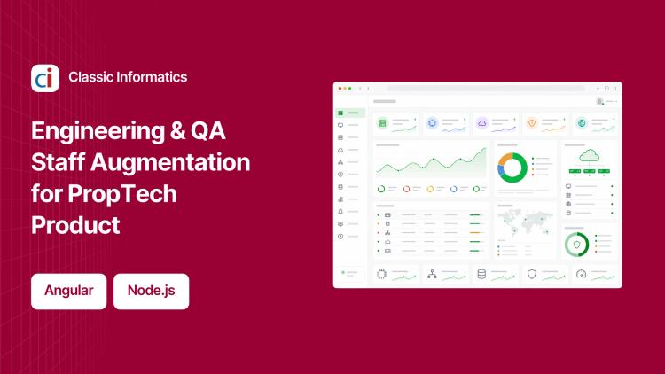 Preview of the Engineering & QA Staff Augmentation for PropTech Product