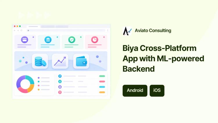 Biya Cross-Platform App with ML-powered Backend image