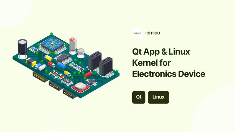 Preview of the Qt App, Linux Kernel and Video Transcoding for Electronics Device
