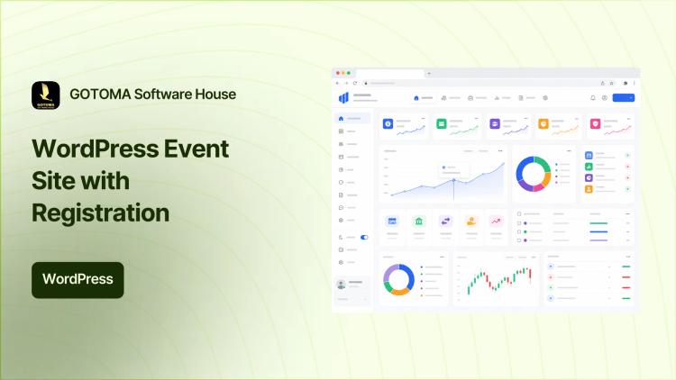 Preview of the WordPress Event Website and Registration for Financial Consulting Company