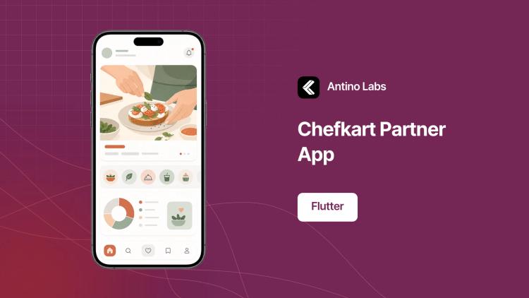 Preview of the Chefkart Partner Mobile App (Flutter)