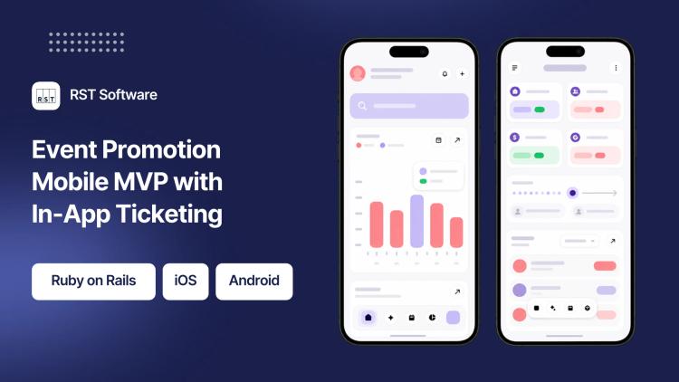 Preview of the Event Promotion Mobile MVP with In-App Ticketing