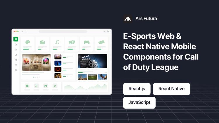 Preview of the E-Sports Web & React Native Mobile Components for Call of Duty League