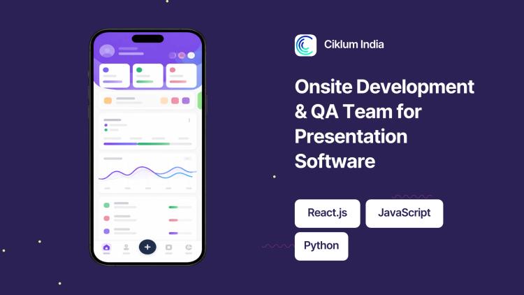 Preview of the Onsite Development & QA Team for Presentation Software