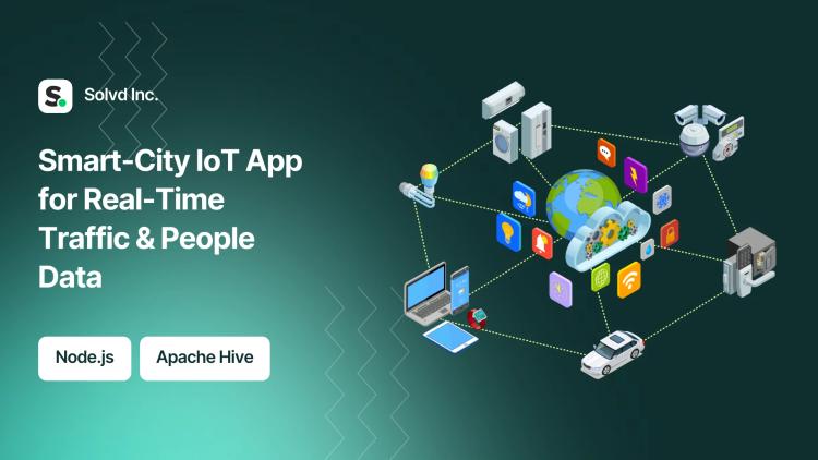 Preview of the IoT Application for Real-Time City People and Traffic Data