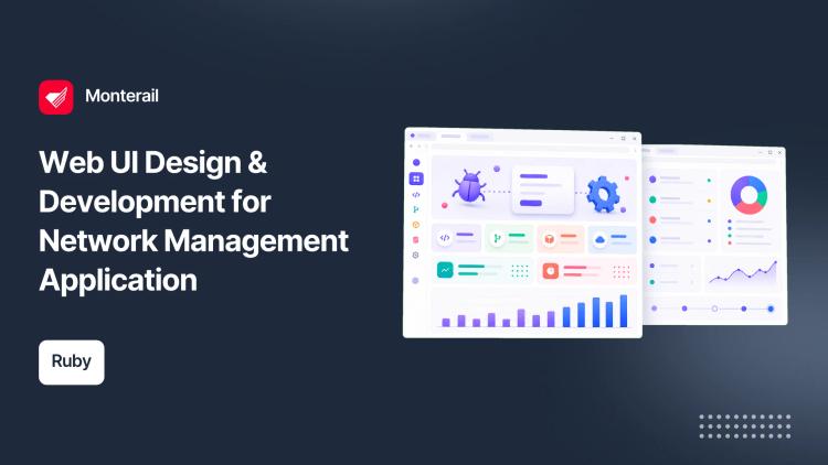 Preview of the Web UI Design & Development for Network Management Application
