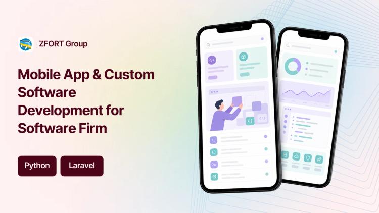 Preview of the Mobile App & Custom Software Development for Software Firm