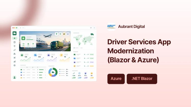 Driver Services App Modernization (Blazor & Azure) image