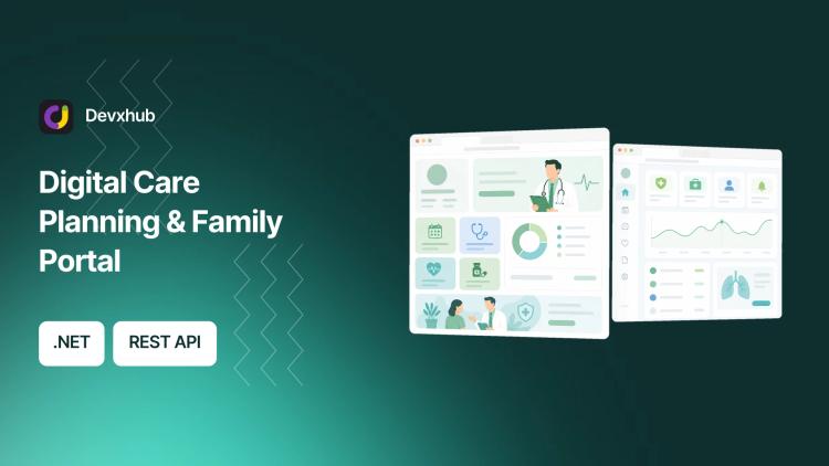Preview of the Digital Care Planning & Family Portal for Hartford Care