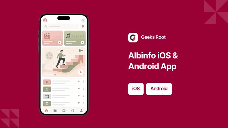 Preview of the Mobile App Development & Design for Albinfo