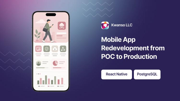 Preview of the Mobile App Redevelopment from POC to Production