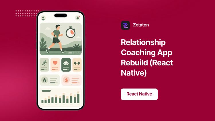 Preview of the Relationship Coaching App Rebuild (React Native)