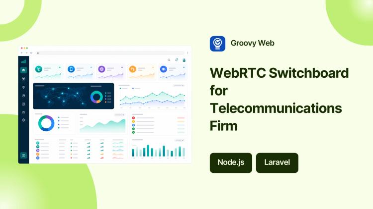 Preview of the WebRTC Switchboard for Telecommunications Firm