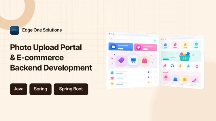 Photo Upload Portal & E-commerce Backend Development image