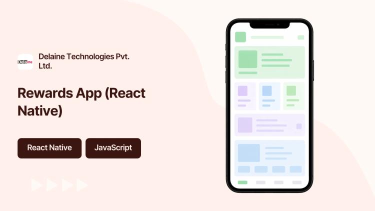 Preview of the React Native Rewards App for App Services Provider