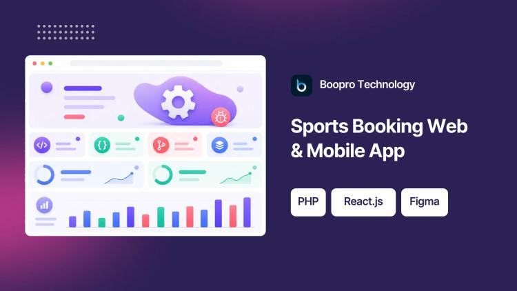Preview of the Web and Mobile App for Sports Facility Booking Platform