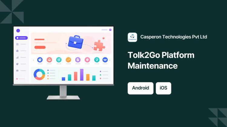 Preview of the Tolk2Go Platform Maintenance & App Support