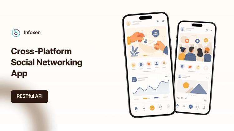 Preview of the Cross-Platform Social Networking Mobile App Development
