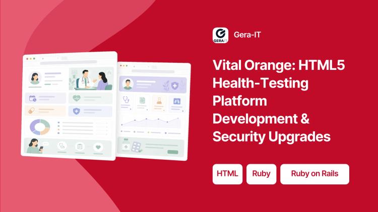 Preview of the Vital Orange: HTML5 Health-Testing Platform Development & Security Upgrades