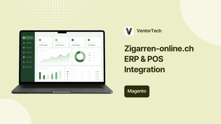 Preview of the Odoo ERP & Magento Integration for zigarren-online.ch
