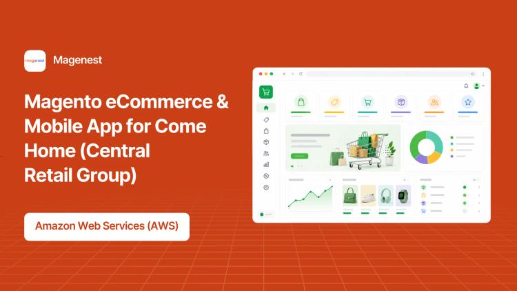 Preview of the Magento eCommerce & Mobile App for Come Home (Central Retail Group)