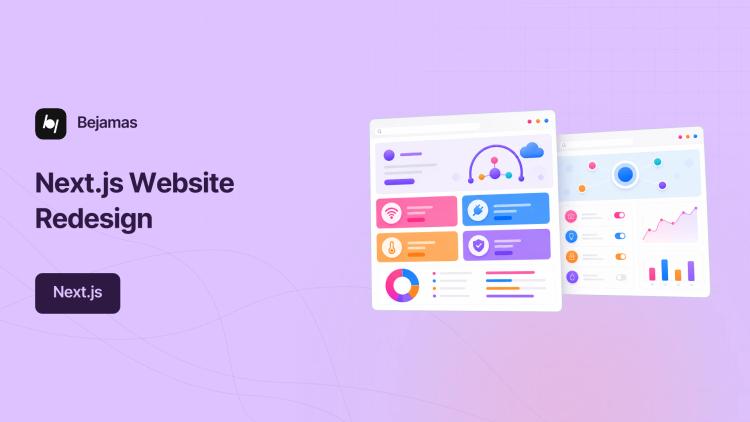 Preview of the Next.js Website Redesign & Design System for IT Consulting Firm