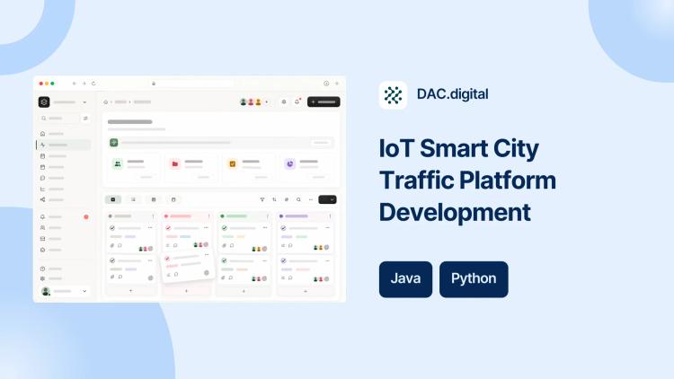 Preview of the IoT Smart City Traffic Platform Development