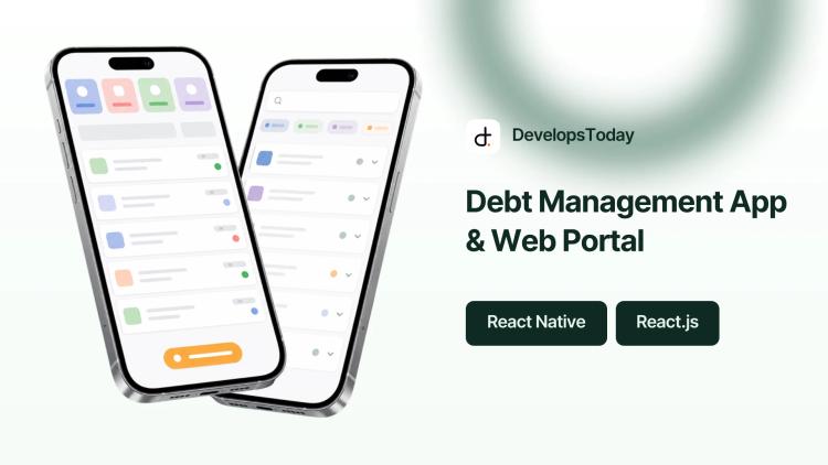 Preview of the Debt Management Mobile App and Web Portal